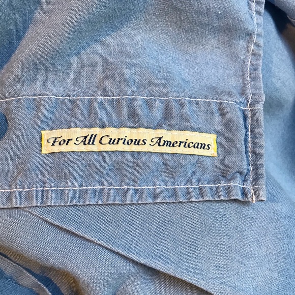 Agolde Sleeveless Button Down Denim Blouse - Picture 10 of 12